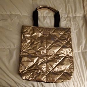 VS PINK Limted Edition Rose Gold Travel Tote bag